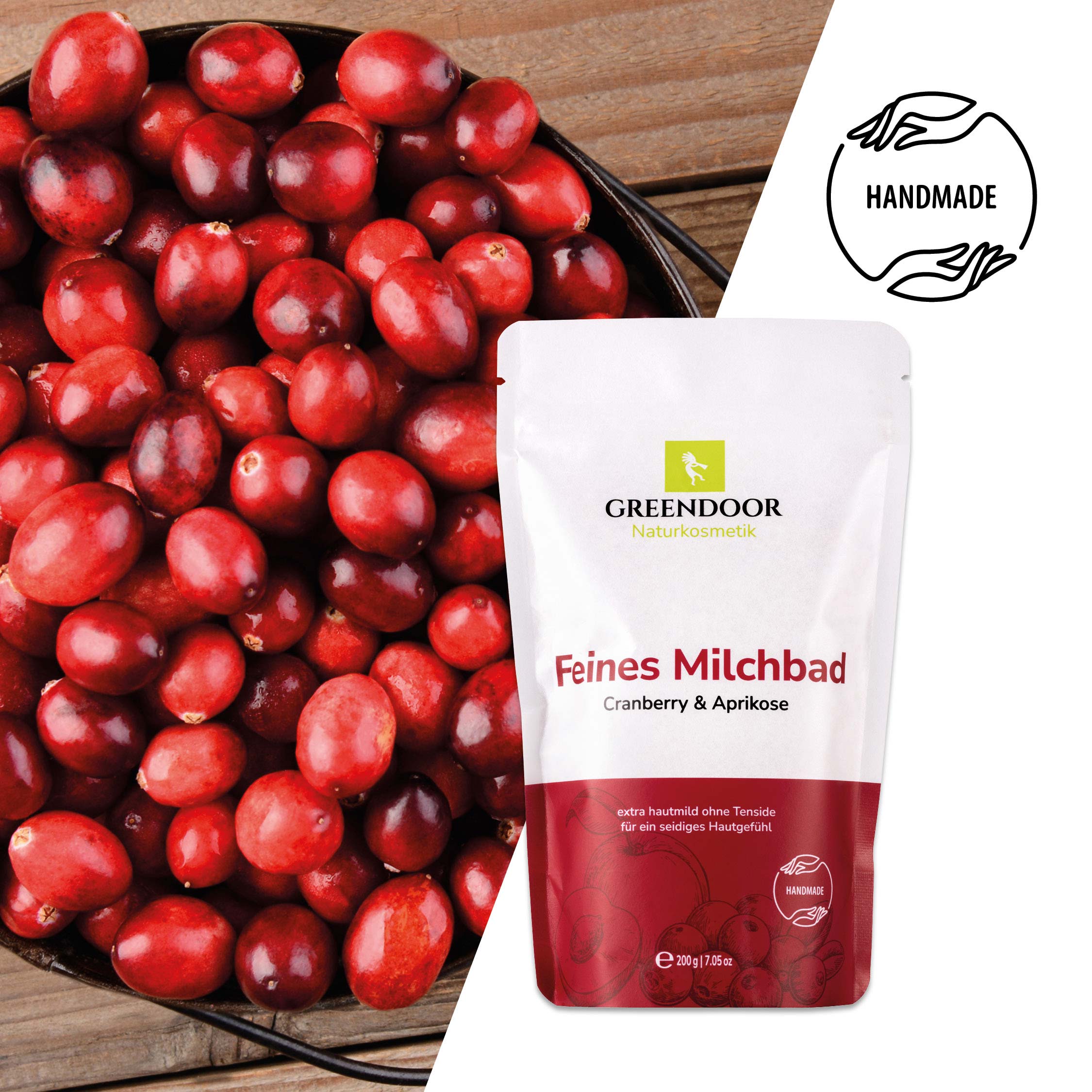 Milchbad Aprikose Cranberry Milchbad Aprikose Cranberry