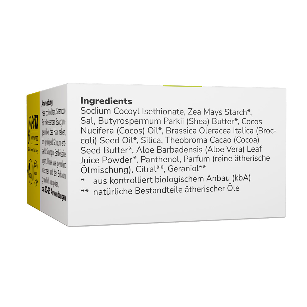 Shampoo Bar Zitronenverbene