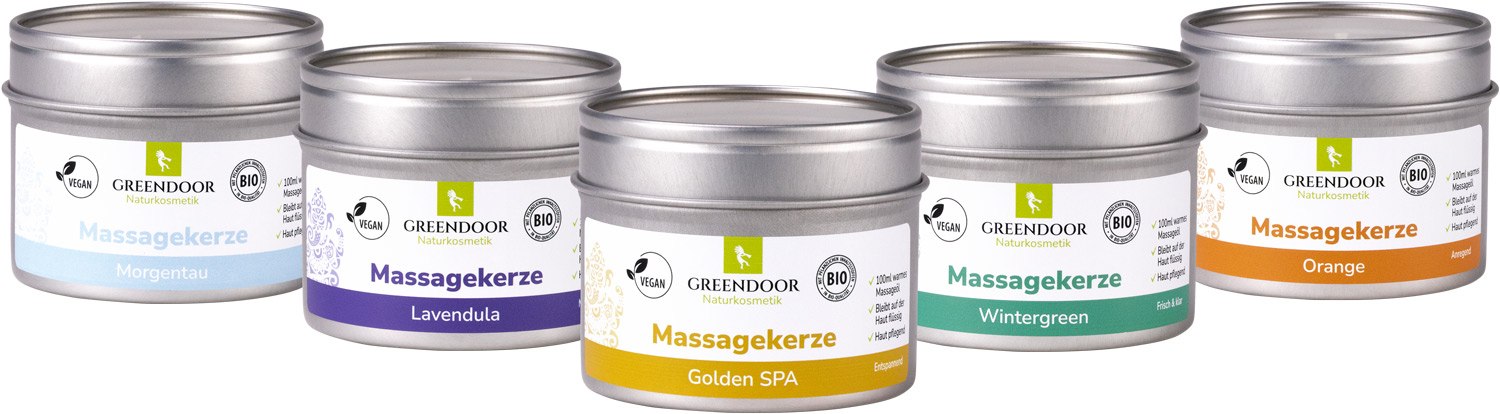 Geschenk Set XL Massagekerzen