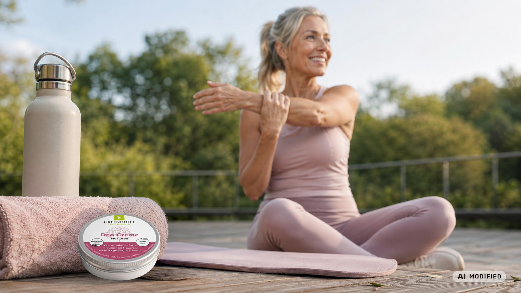 Deo Creme mit Hyaluron