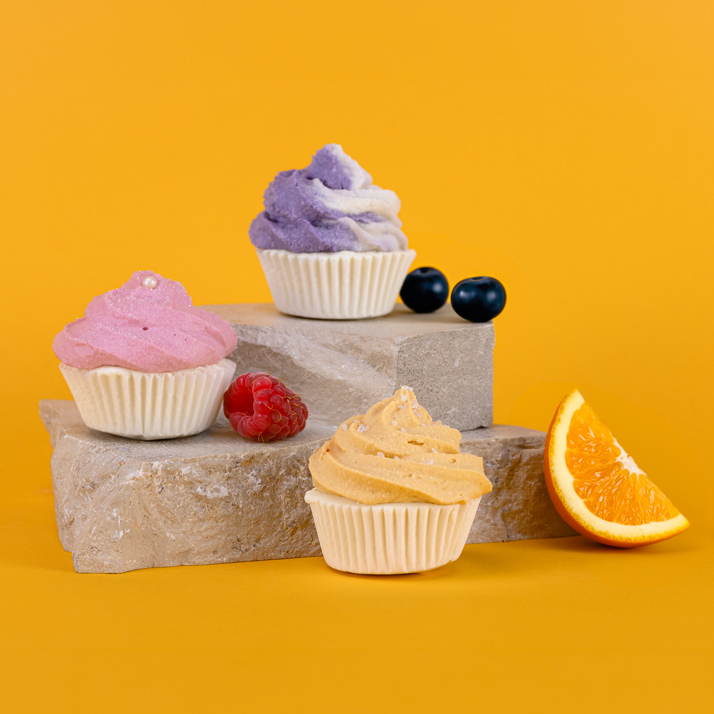 Geschenk Set Badecupcake Frucht Geschenk Set Badecupcake Frucht