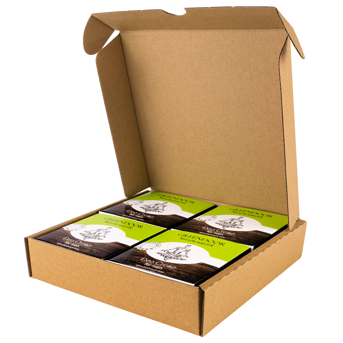 Deo-Creme-for-men-4erVersandkarton Greendoor Deo Creme for men viererkarton