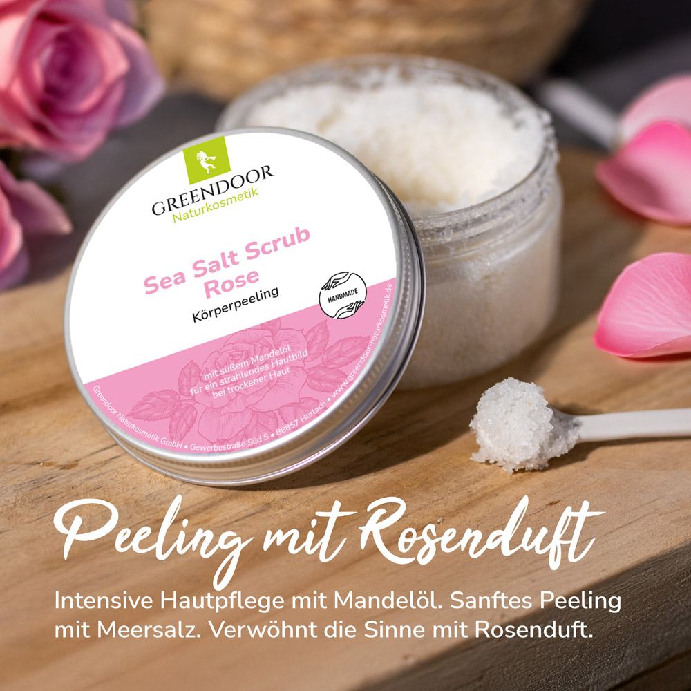 Sea Salt Scrub Rose