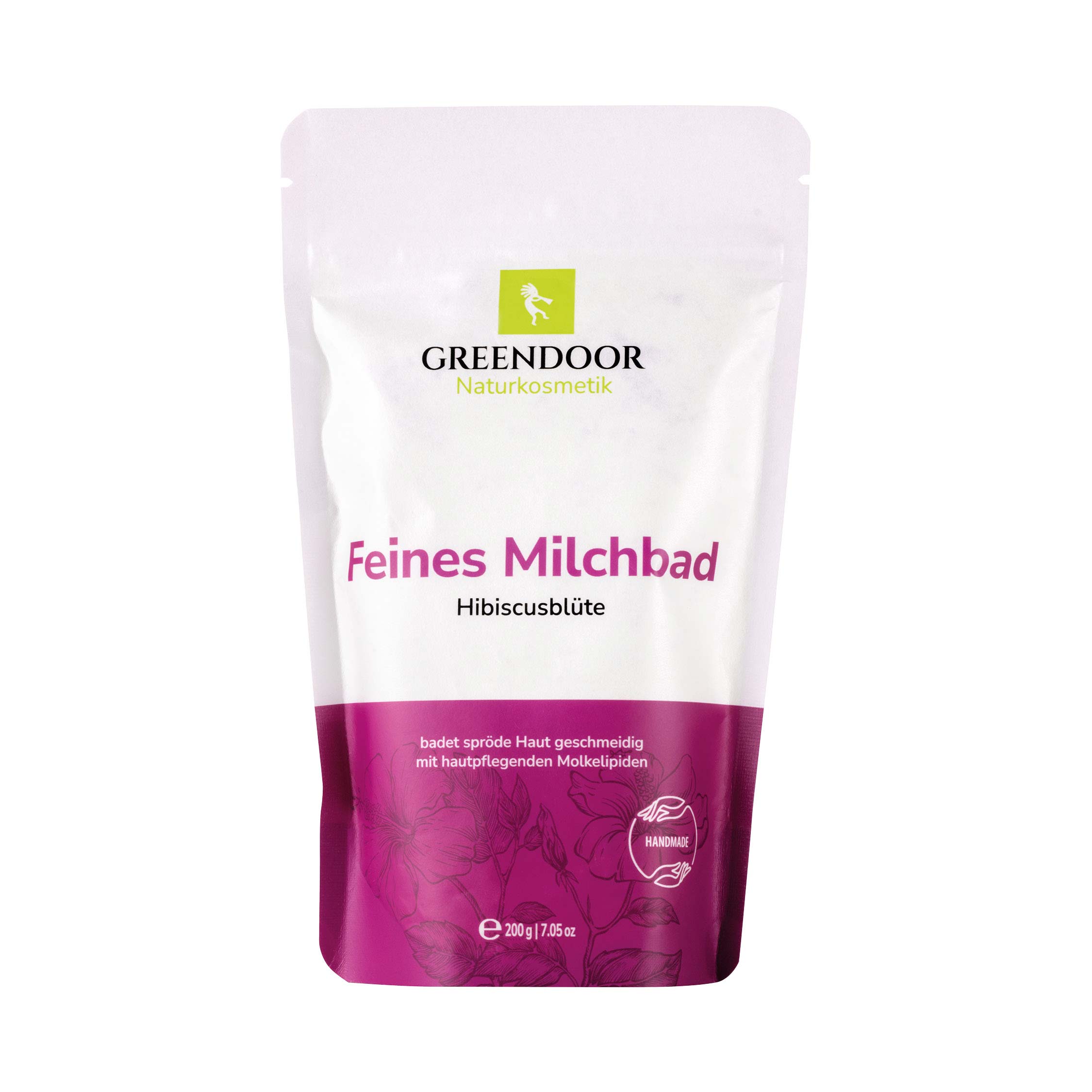 Milchbad Hibiskusblüte