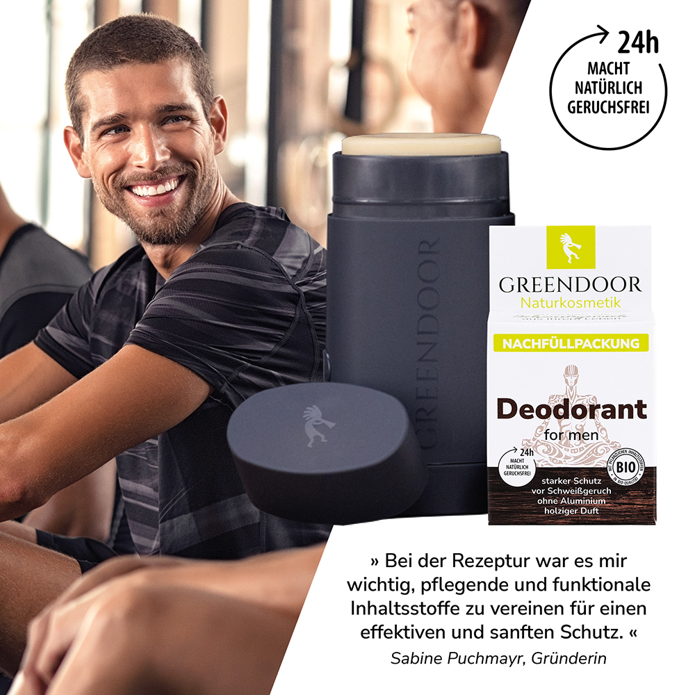 Deodorant Nachfüllpackung for men