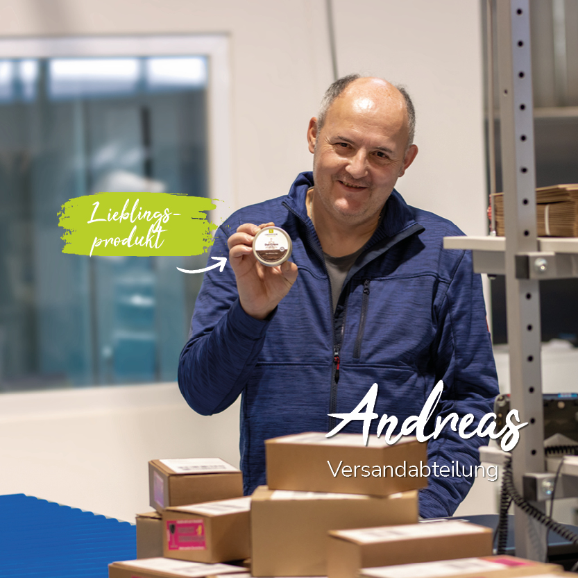 Andreas im Greendoor Versand