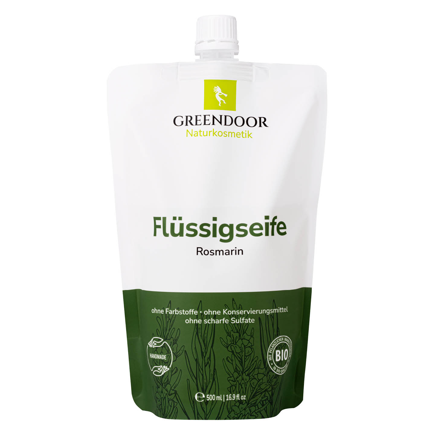 Flüssigseife Nachfüllpackung Rosmarin