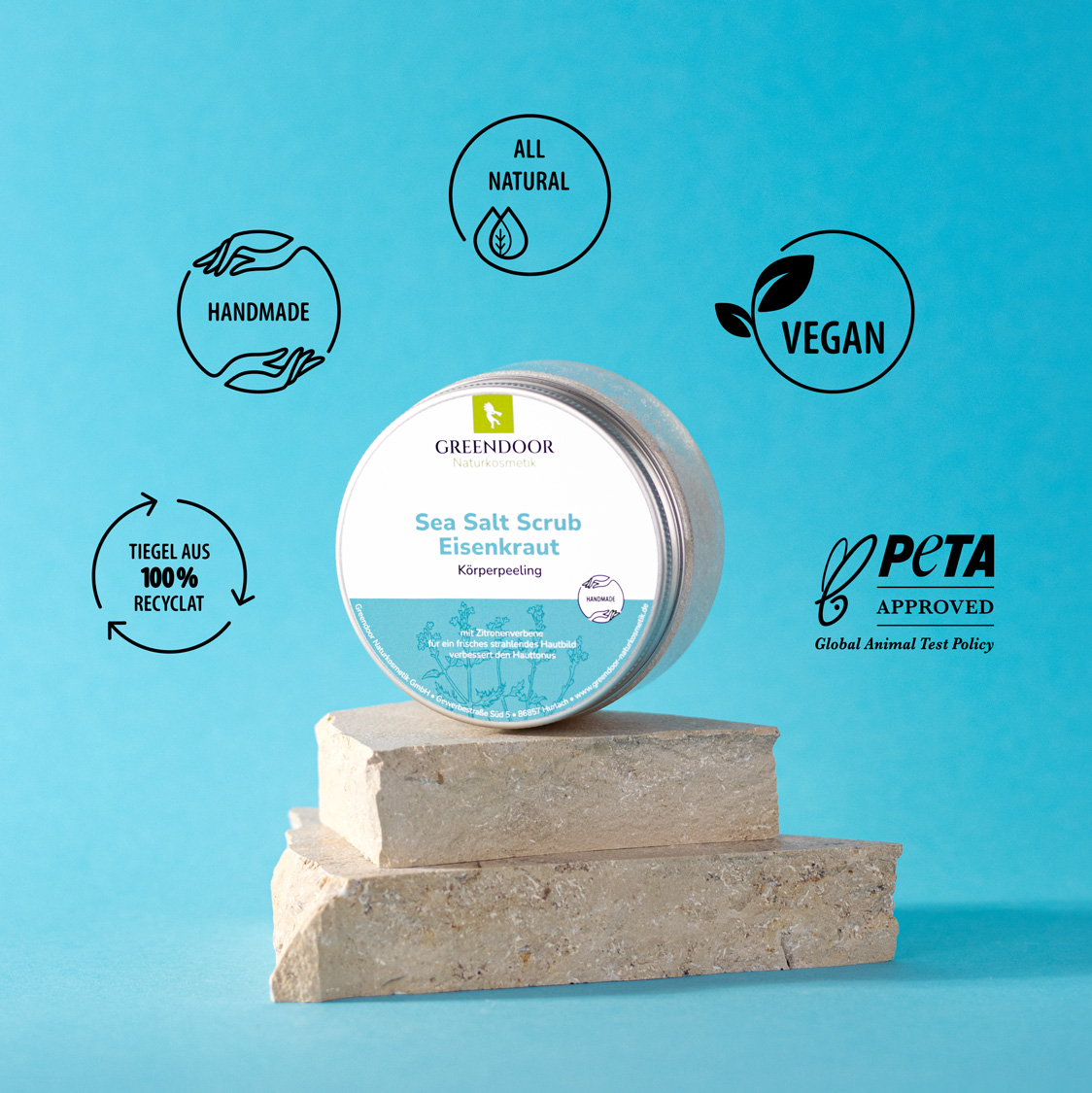 Sea Salt Scrub Eisenkraut