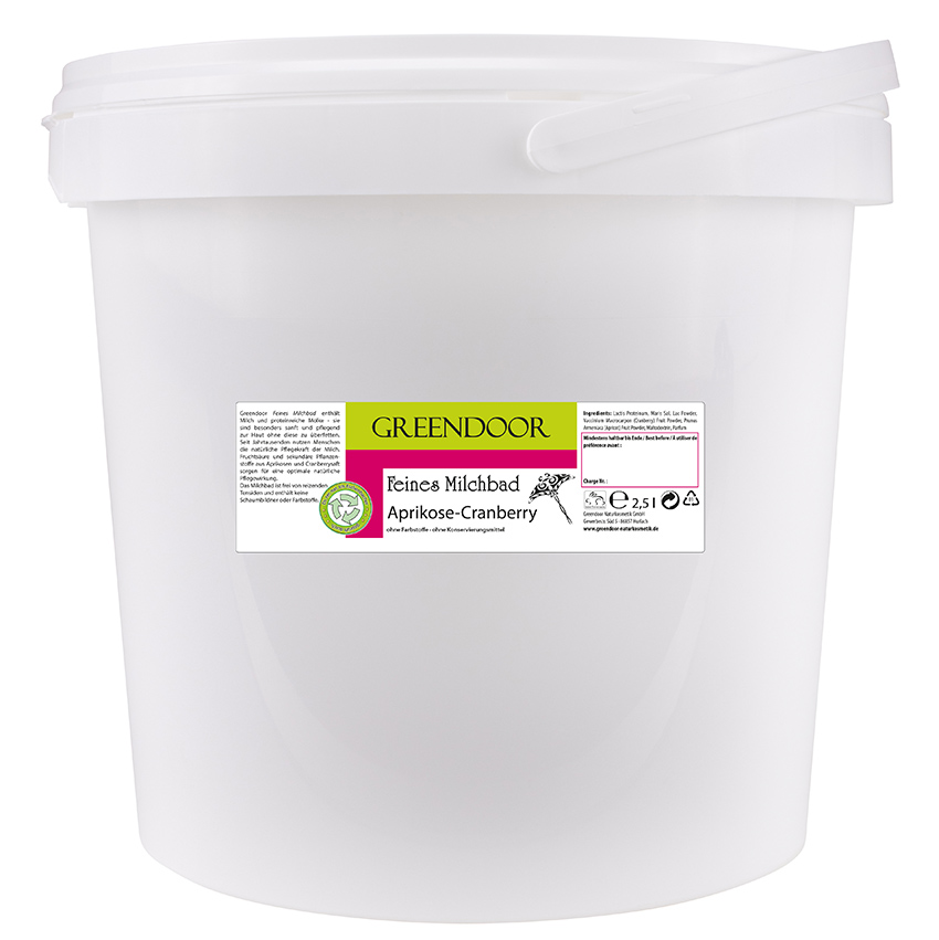 Eimer-2-5l-Milchbad-Aprikose-Cranberry Eimer mit Milchbad Aprikose Cranberry