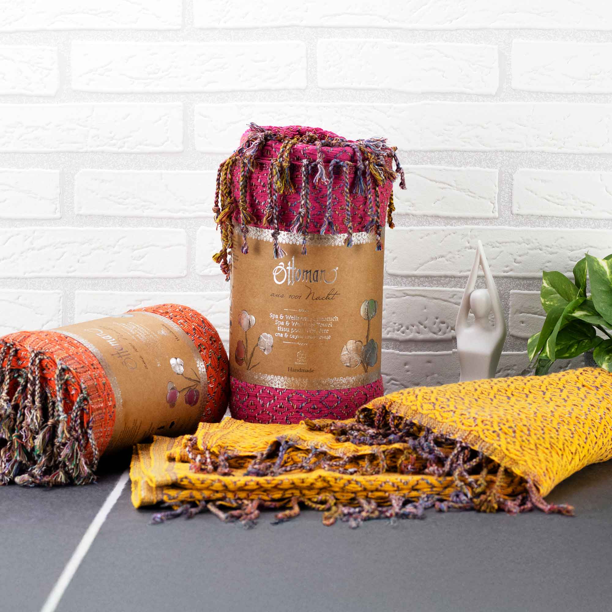 Premium Hamam Tuch Jasmin pink