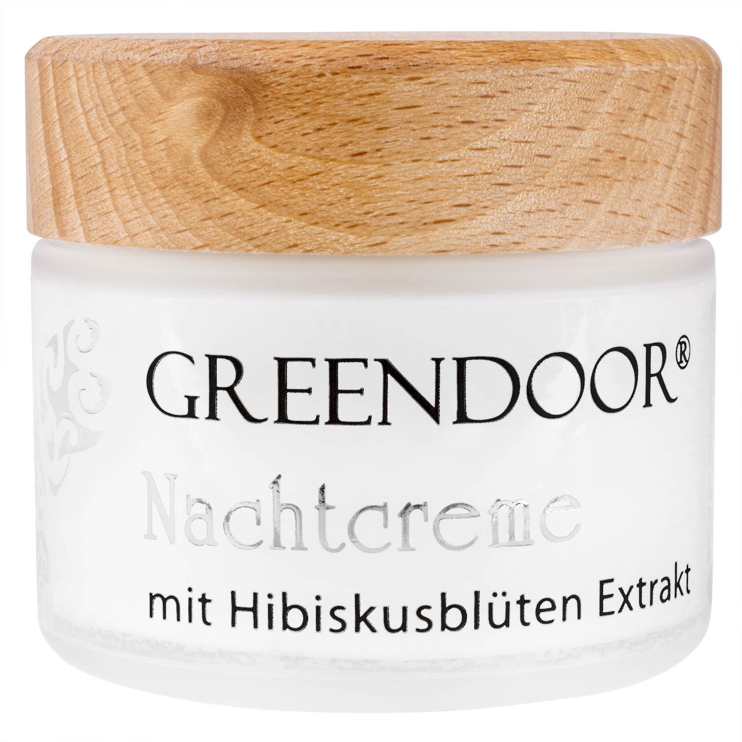 Nachtcreme mit Bio Hibiskusblüten Extrakt 12x50ml, natürliche Gesichtspflege, regeneriert