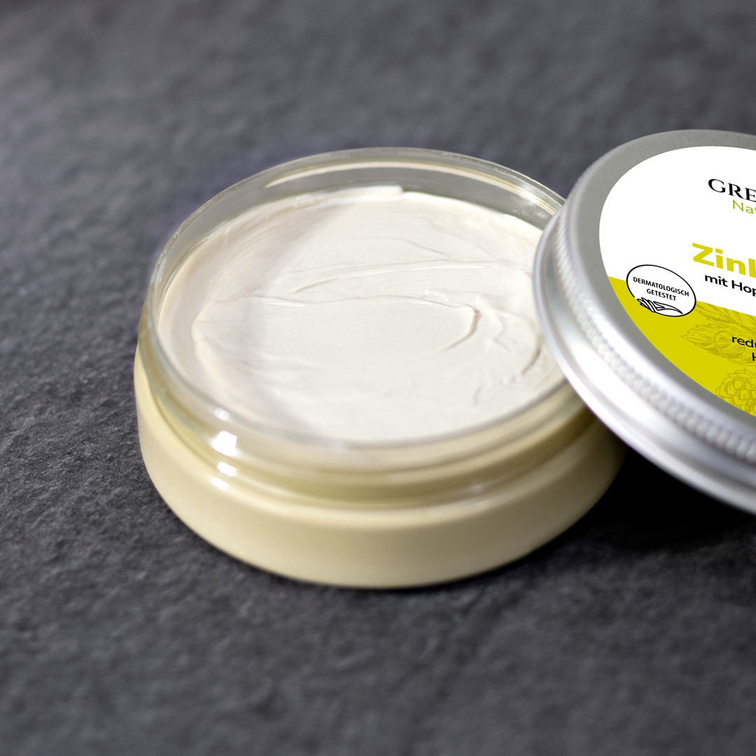 Zinkbalsam bei Pickeln und Hautrötung