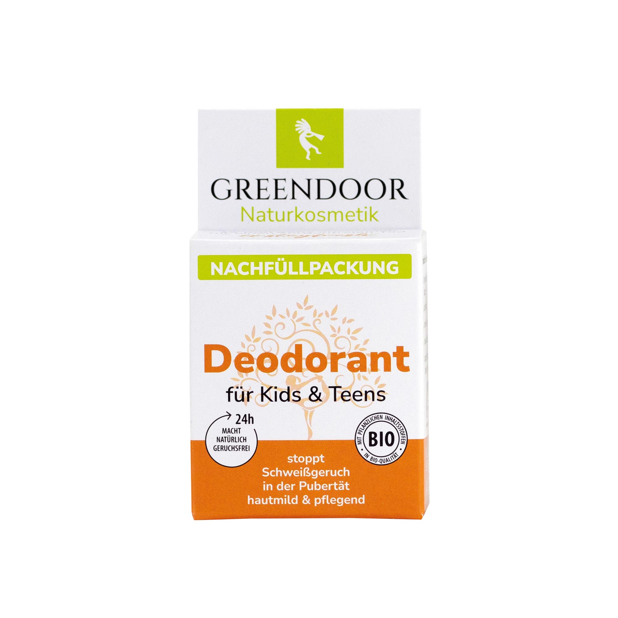 Deodorant Nachfüllpackung für Kids & Teens Deodorant Refillsystem Refiller Verpackung fuer Kids und Teens