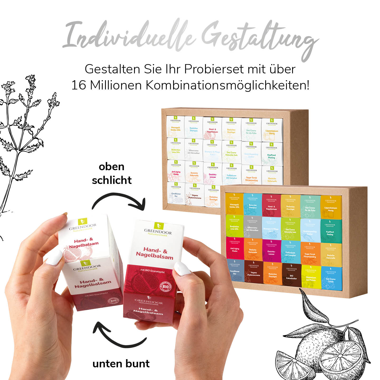 Naturkosmetik Probierset
