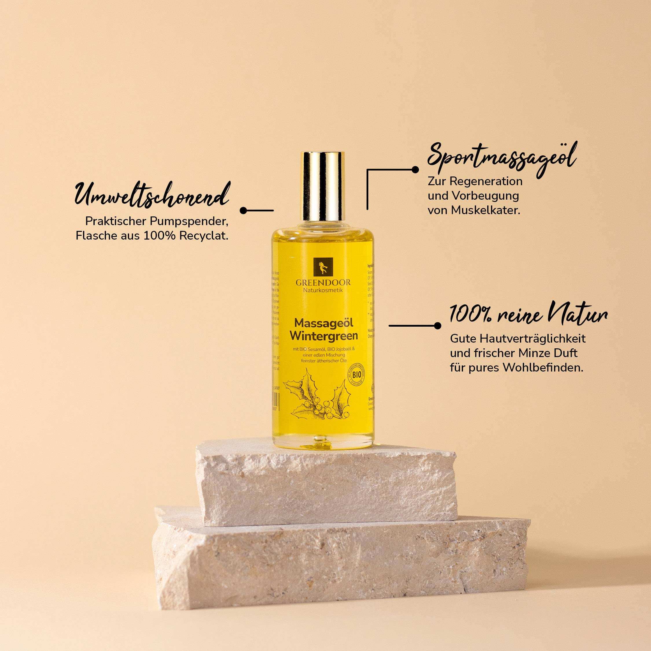 Massageöl Wintergreen Massageöl Wintergreen