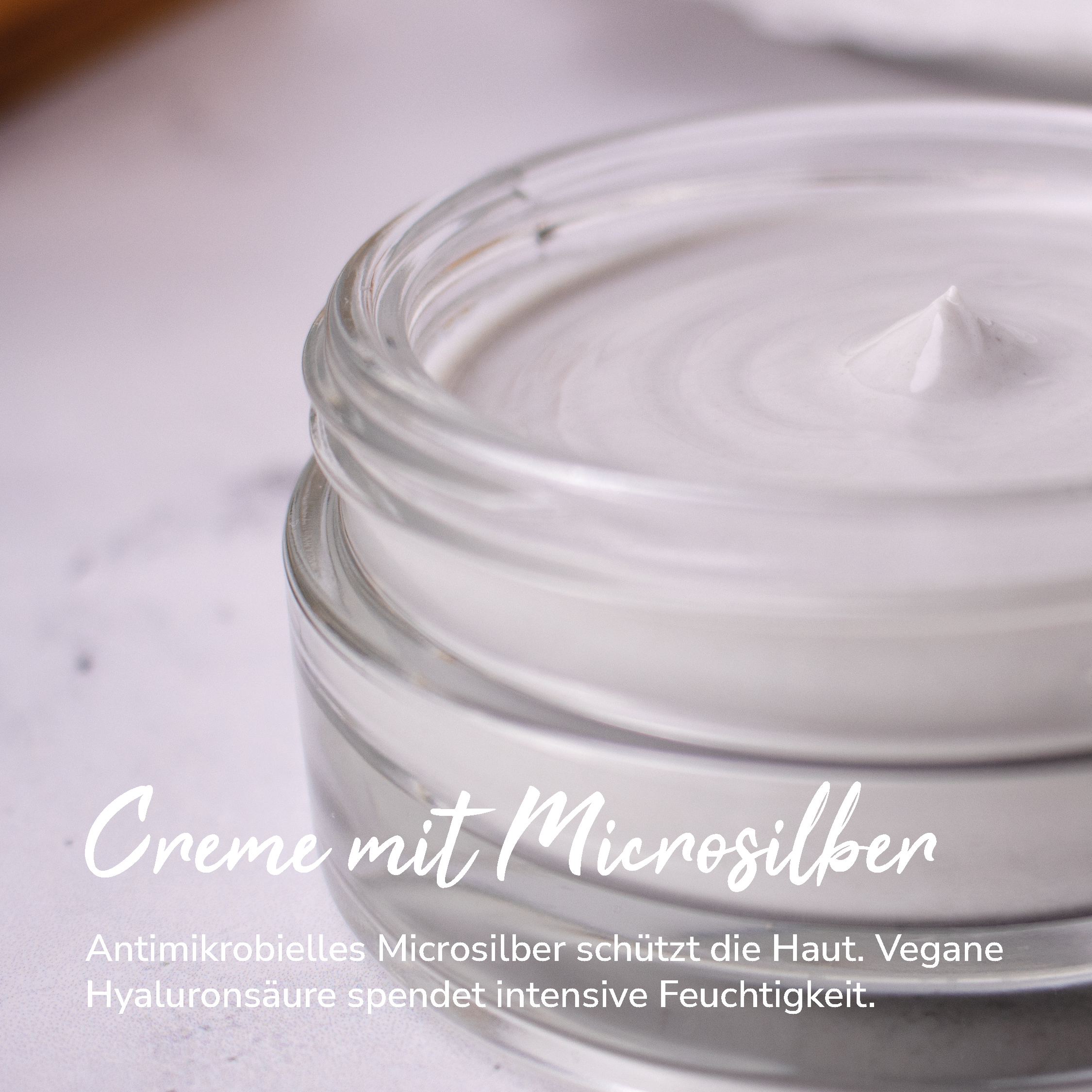 Silbercreme mit Microsilber, Gesichtscreme