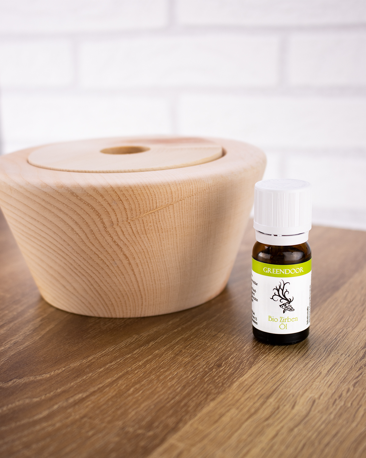 Zirbendose-l Zirben Set Bowl