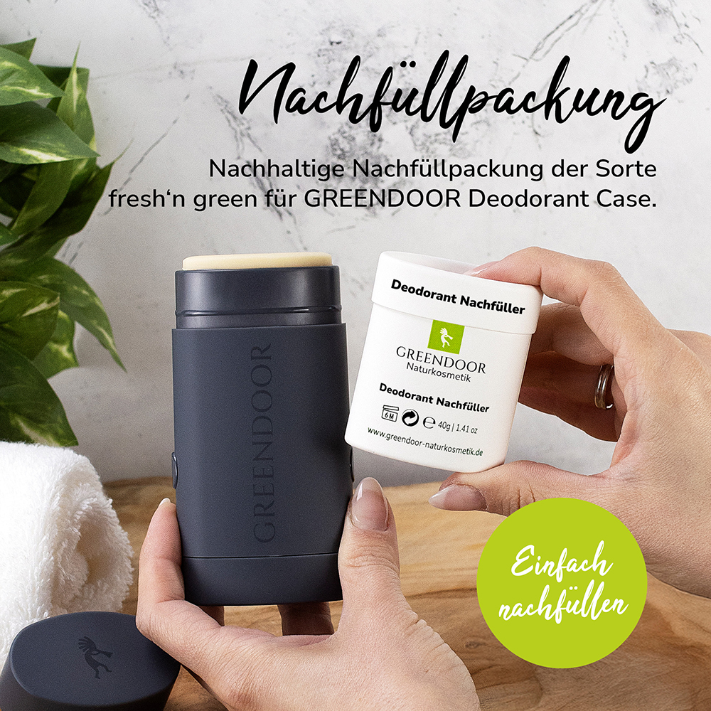 Deodorant Nachfüllpackung fresh'n green
