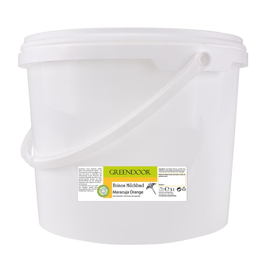 Eimer-5l-Milchbad-Maracuja-Orange Eimer mit Milchbad Maracuja Orange