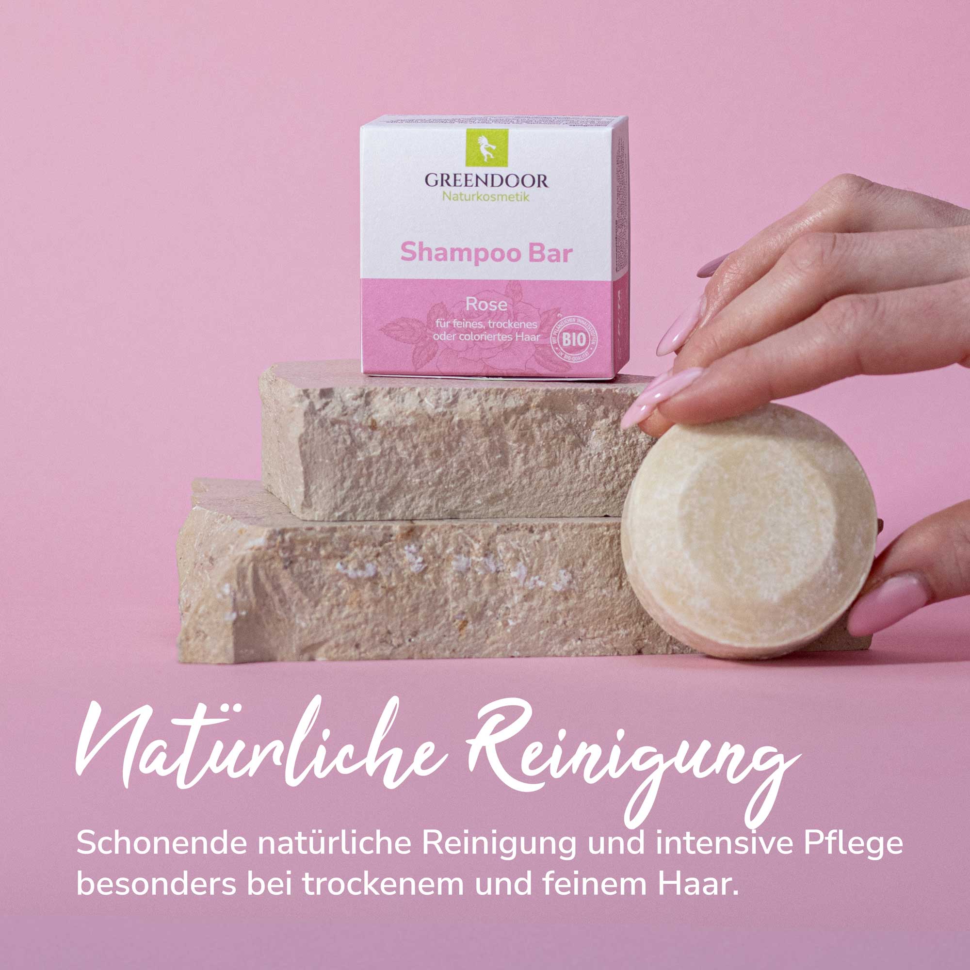 Shampoo Bar Rose Shampoo Bar Rose