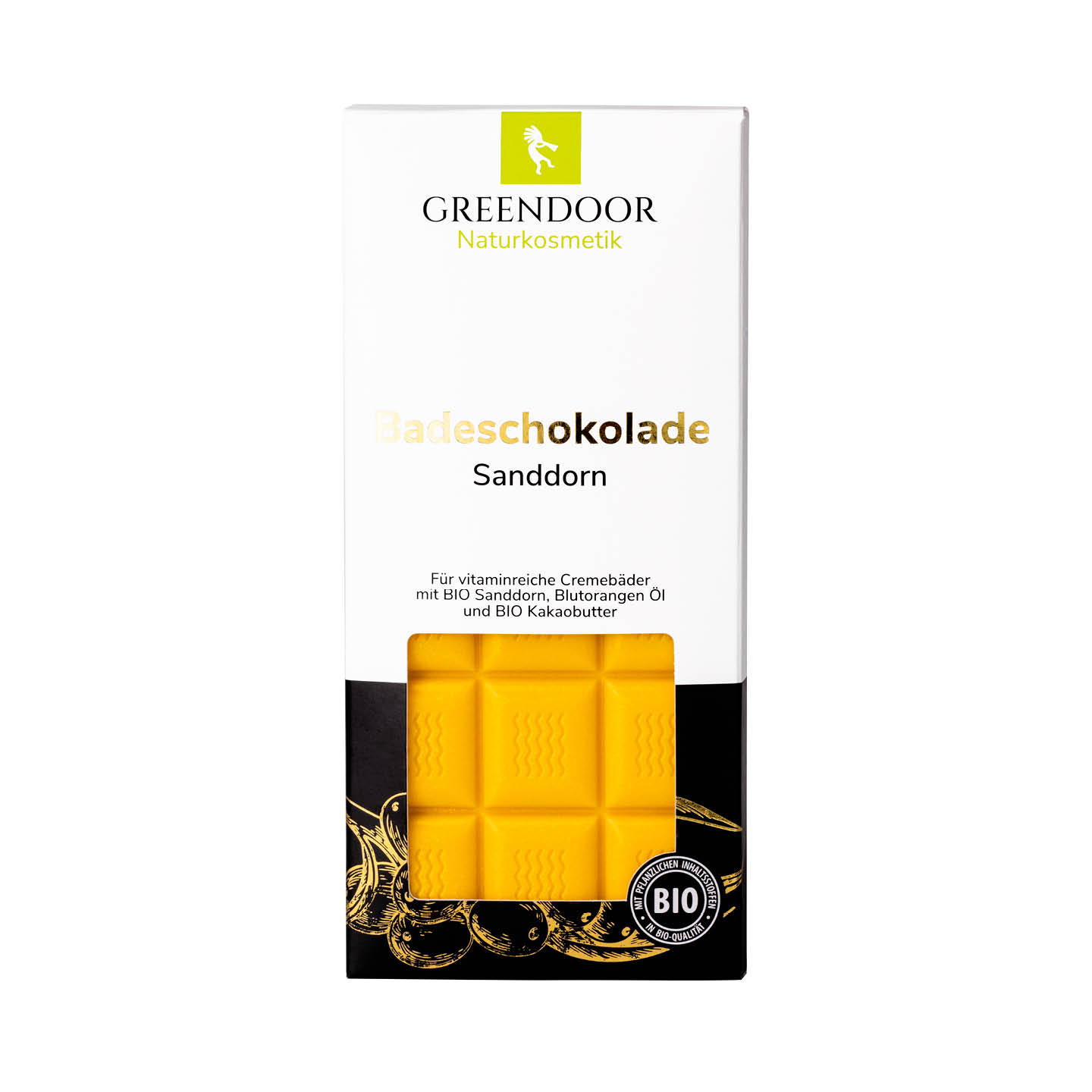 Badeschokolade Sanddorn