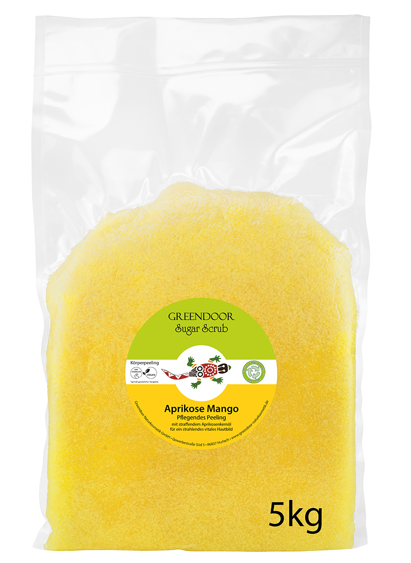 fünf Kilogramm Beutel Greendoor Scrub Mango