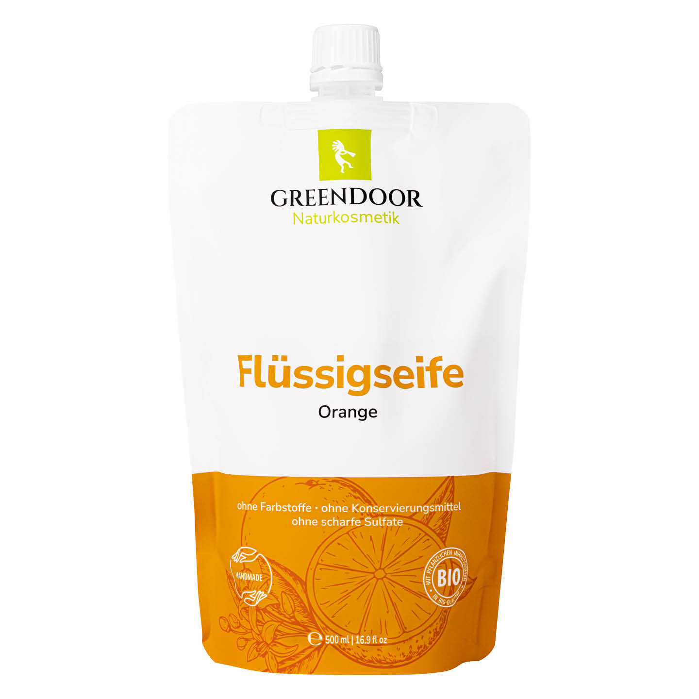 Flüssigseife Nachfüllpackung Orange