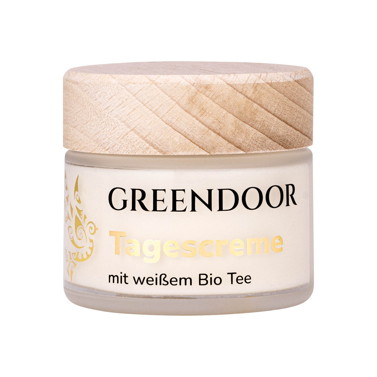 Tagescreme mit weißem Bio Tee Extrakt Tagescreme mit weißem Bio Tee Extrakt