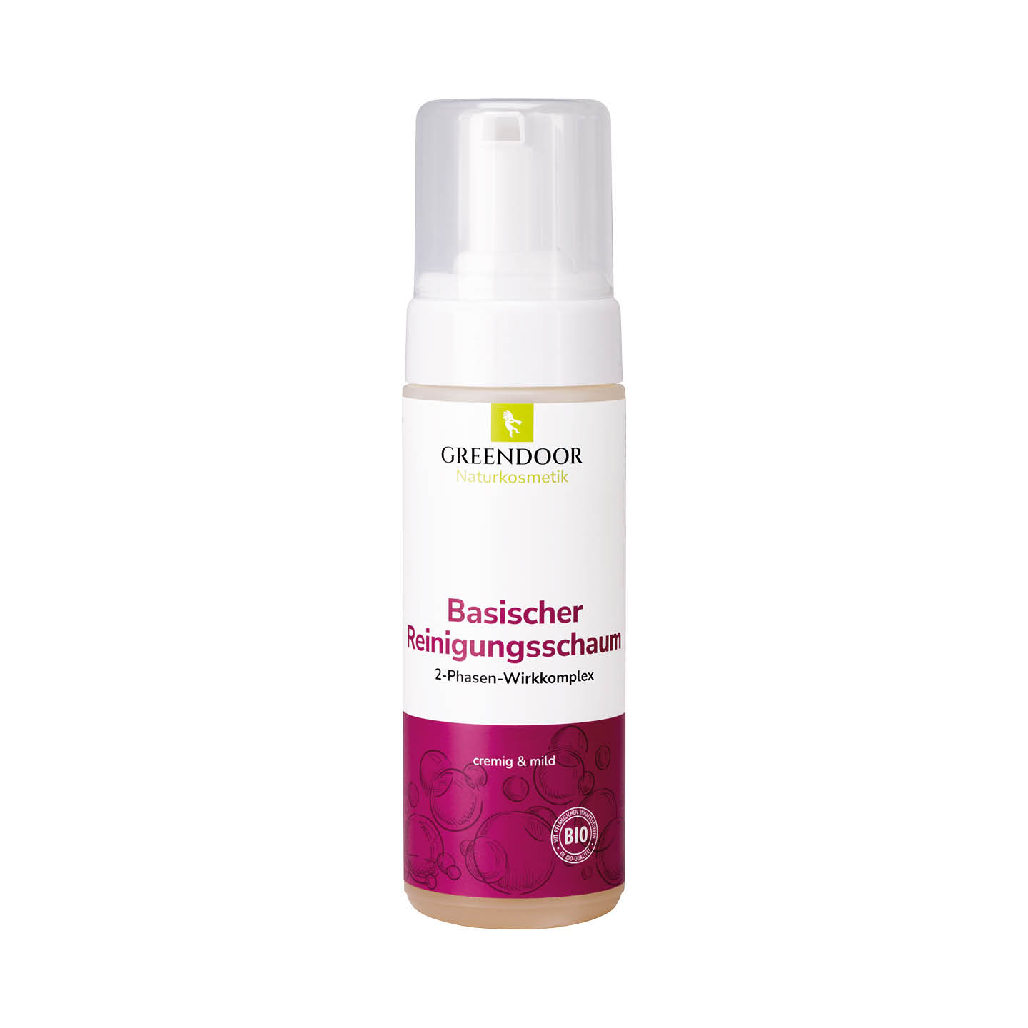 Basischer Reinigungsschaum Greendoor Basischer Reinigungsschaum Flasche