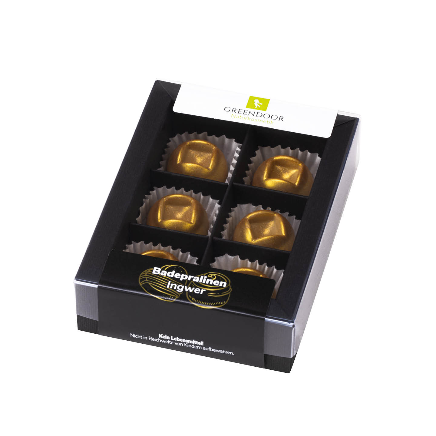 Geschenk Set Badepralinen Ingwer