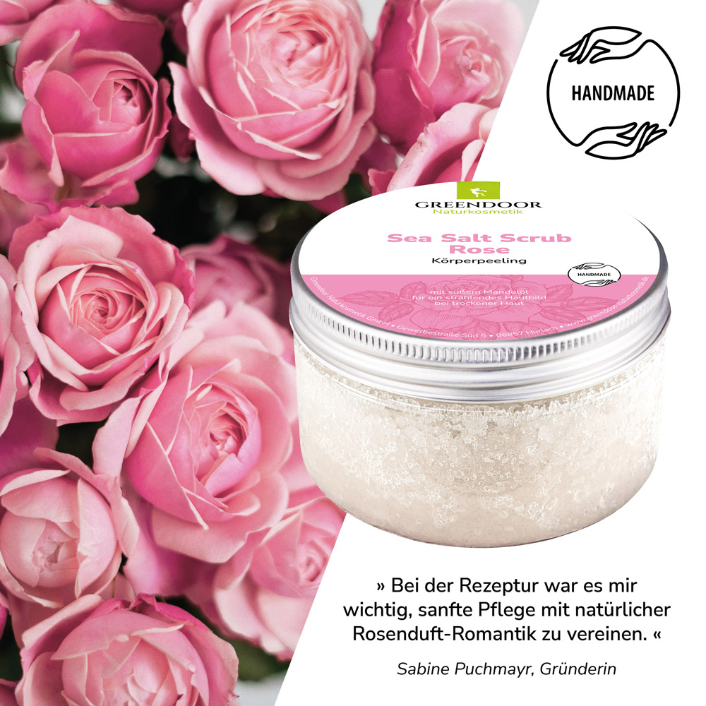 Sea Salt Scrub Rose Sea Salt Scrub Rose